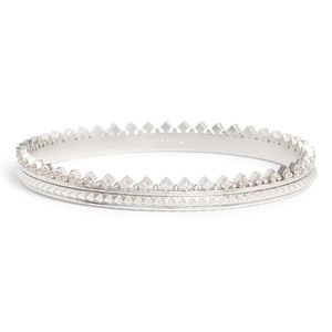 NWT Kendra Scott Crystal Pyramid Cuff Bracelet
